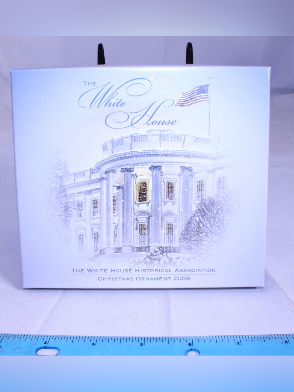 2009 White House Historical Association Christmas Ornament NIB First Electric